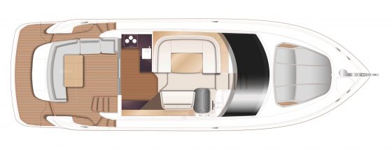 Princess F45 layout-main-deck-optional